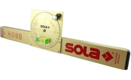 with bag 50 cm Sola Inclinometers NAM 50 with magnets 